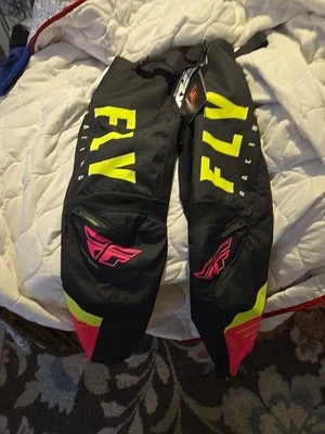 Pantalón Fly Racing para mujer Lite adulto talla 28 MX/ATV todoterreno ropa de carrera montar Foto 1 de 4