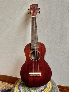 GRETSCH Soprano Ukulele Mahogany Gloss Brown with Soft Case & Tuner Used - Picture 1 of 10