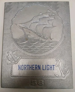 1958 Rock Michigan High School Northern Light Yearbook - Bild 1 von 6
