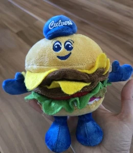 Culvers Coleccionable De Lujo 40 Aniversario Peluche Hamburguesa Juguete Butterburge - Imagen 1 de 8