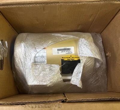 BALDOR,VEM3554,SUPER-E MOTOR 1.5HP 1760RPM 230/460V 3PH 56C FRAME NOS - Image 1 of 4