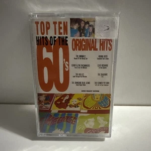 Top Ten Hits Of The 60's - Original Hits Cassette Tape New & Sealed - Picture 1 of 3