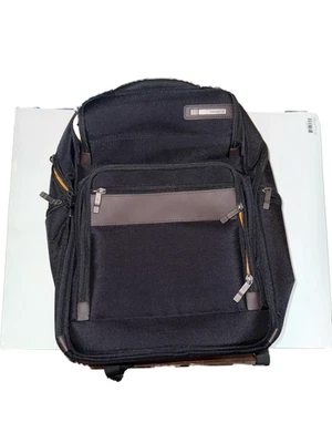 Mochila Samsonite Kombi grande (preta/marrom) - Imagem 1 de 4