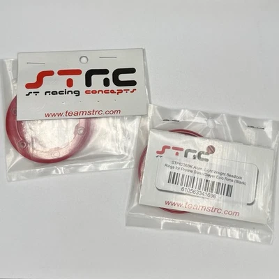 2x Lot Of ST Racing Concepts Aluminum Beadlock Rings (Red) (2) [STP6236R] - Image 1 of 4