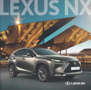 CAR BROCHURE - LEXUS NX - FEBRUARY 2016 - Picture 1 of 1
