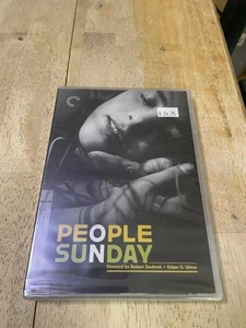 People on Sunday (The Criterion Collection) (DVD, 1930) Brand NEW Sealed - Picture 1 of 4