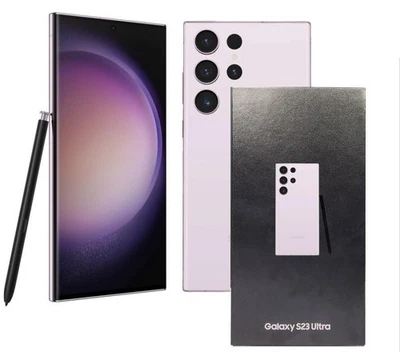 (Open Box) Samsung Galaxy S23 Ultra 5G 256GB Unlocked Phantom Purple - Image 1 of 4