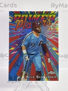 Kyle Schwarber 2025 Topps Chrome #PP-15 Power Players Philadelphia Phillies - Bild 1 von 2
