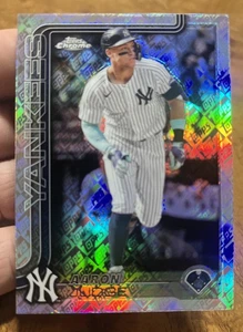 2025 Topps Chrome Aaron Judge NY Yankees Fanatics Exclusive Topps Refractor #99 - Picture 1 of 2