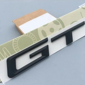 Scritta GT emblema 3D per BMW logo sticker x adesivo nero opaco auto NEW - Foto 1 di 3