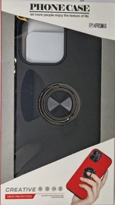 Funda magnética a prueba de golpes para iPhone 15 14 13 12 11 Pro Max Plus fundas con anillo blindado - Imagen 1 de 8