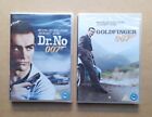 Goldfinger / Dr. No - James Bond 007 - Sean Connery Spy Action Movies - New DVD Only £6.99 on eBay