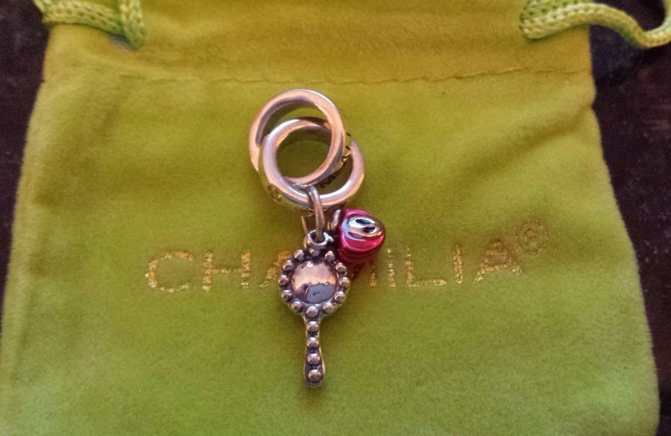 Auténtica Chamilia Disney Fairest of Them All - circonita cúbica amarilla Foto 1 de 1