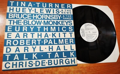 TINA TURNER EURYTHMICS TALK TALK DARYL HALL VERY RARE SPAIN PROMO LP VINYL 1986 - Image 1 of 2