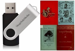 Hat Making & Millinery Old Patterns Fashion Style - 60 Old Rare Books on USB - Picture 1 of 13