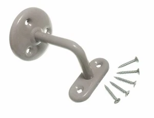 Neu 8 X Treppe Geländer Schiene Klammer 2 1/2&Quot; 63mm Grau Stahl - Onestopdiy - Bild 1 von 1