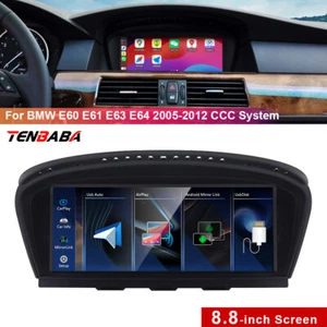 Pantalla estéreo para automóvil Linux de 8,8"" navegación automática Wifi para BMW E60 E61 E63 E64 2005-12 CCC - Imagen 1 de 12
