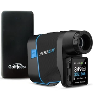 Shot Scope PRO LX+ Golf Laser Rangefinder w/ Shot Tracking & Power Bank Charger - Picture 1 of 40