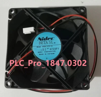 1PCS 1PCS Brand Nidec D09A-12TU 03 12V 0.2A 9025 9cm Inverter Fan  Fast delivery - Image 1 of 4