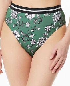 Beauty Printed 290979 Banded High-Leg High-Rise Bikini Bottoms  size M - Picture 1 of 2