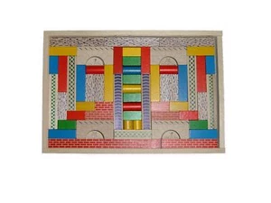 Wooden Toy Building Kit Junior 1 Wxhxd 34x23x3cm New Wooden Kits - Photo 1/1