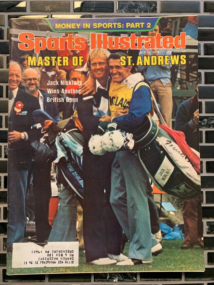 Sports Illustrated - Jack Nicklaus - 24 de julio de 1978 - (M16A) Foto 1 de 1