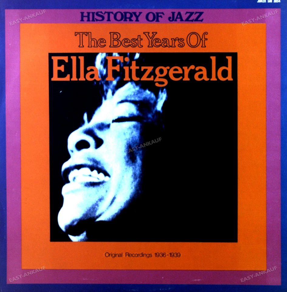 Ella Fitzgerald - The Best Years OfFitzgerald -Recordings 1936-1939 LP . - Image 1 of 1