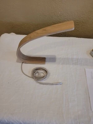 Malsimpla Handmade Wooden Bedside Lamp USB - Image 1 of 4