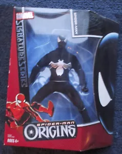 2006 Marvel SIGNATURE SERIES voll bewegliche Figur BLACK SPIDER-MAN ORIGINS neu - Bild 1 von 3