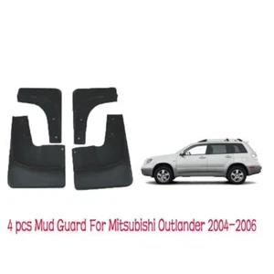 4pcs Heavy Duty Molded Splash Mud Flaps Guards Fenders For Mitsubishi Outlander - Picture 1 of 6
