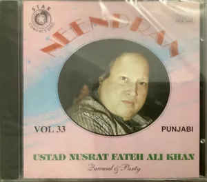 Neendran Vol 33 By Ustad Nusrat Fateh Ali Khan - Qawwali CD - Picture 1 of 2