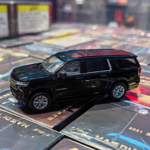 Masdi 1:64 Scale Black Suburban Full Size SUV Sport Diecast Metal Toy Collection - Bild 1 von 5