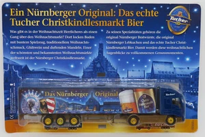 Grell Ho 1/87 Truck Trailer Iveco Stralis Tucher Beer Das Nürnberg - Picture 1 of 5