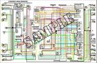 COLOR Wiring Diagram 11 x 17 for BMW 1989 318 325i M3 e30 17 pages