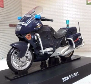 BMW Police Motorbike R850R 2003 850 RT Carabinieri 1:24 G Scale Diecast Model - Picture 1 of 3