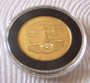 OFFIZIELLE HARLEY DAVIDSON 2003 100th ANNIVERSARY "YORK" FACTORY COIN - Bild 1 von 4