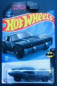 2021 Hot Wheels The Batman Movie Batmobile 1/64 Scale 5/5 Mattel - Picture 1 of 6