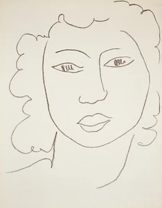 Henri Matisse lithograph Marine from Poesies Antillaises 1972 - Picture 1 of 2