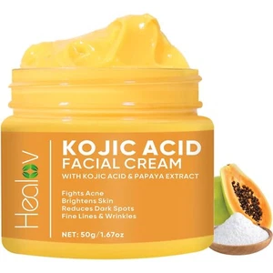 Kojic Acid Cream Skin Brightening Cream for Hyperpigmentation Dark Spot Remover - Picture 1 of 11