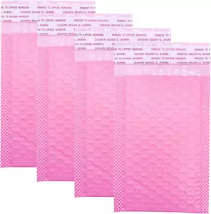 Bubble Mailers 3.5X5.9 Inch 50 Pack Small Padded Envelopes Poly Thicken Padded S - Picture 1 of 12