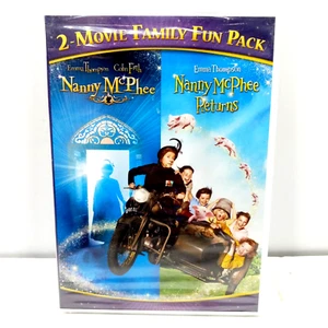Nanny Mcphee/Nanny Mcphee Returns (DVD) Universal 2 Film Fun Pack (New Sealed) - Picture 1 of 2