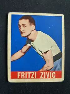 Tarjeta de boxeo Leaf Knock-Out 1948 # 82 Fritzie Zivic - Salón de la Cortesía (en muy buen estado/ex) - Imagen 1 de 3