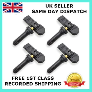 4x TYRE PRESSURE MONITOR SENSOR FOR DACIA LODGY JS SANDERO MK2 12-ON 407001628R - Picture 1 of 5