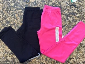 SET OF 2 NWT GIRLS KOHLS JUMPING BEANS & CHILDRENS PLACE LEGGINGS SZ 12 & 10/12 - Picture 1 of 1