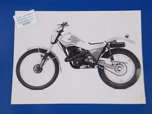 "Cagiva dg 350 de prueba de 1980 folleto fotográfico original de distribuidor anuncio vintage 7x9,5" - Imagen 1 de 1