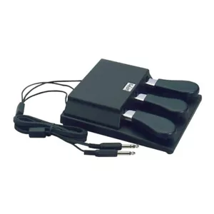 Studiologic VFP 3 15 Triple Piano Style Closed Polarity Black Sustain Pedal - Picture 1 of 3