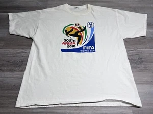 Official World Cup FIFA T-Shirt South Africa 2010 Soccer Championships Size XL - Picture 1 of 7