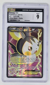 Emolga EX (143/146) CGC 9 (2014) Pokemon Ultra Rare Holo, XY Set - Picture 1 of 2