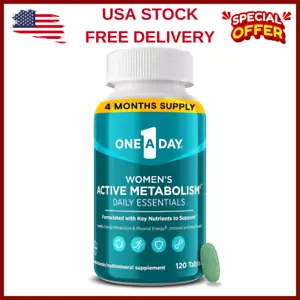 One A Day Women's Active Metabolism Daily Essential, Multivitamin for 120 tablet - Picture 1 of 24