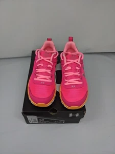 Under Armour UA GS Assert 8 Pink Size 5Y New In Box Running Sneakers Shoes - Picture 1 of 10